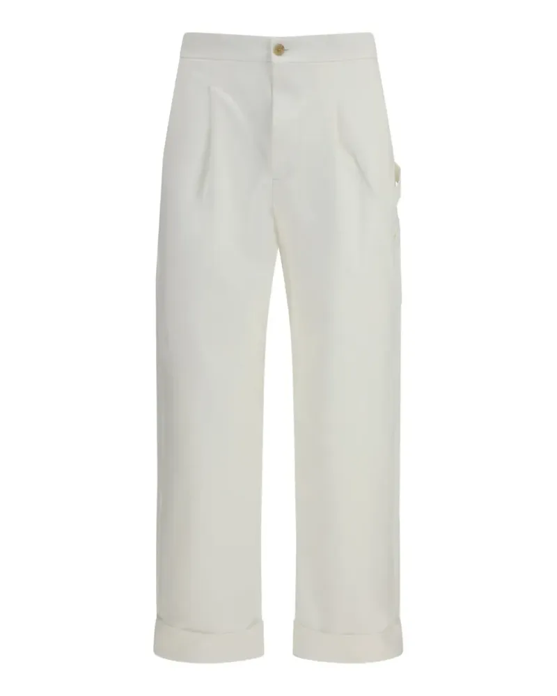 Umit Benan Carpenter pleated trousers - Nude Nude