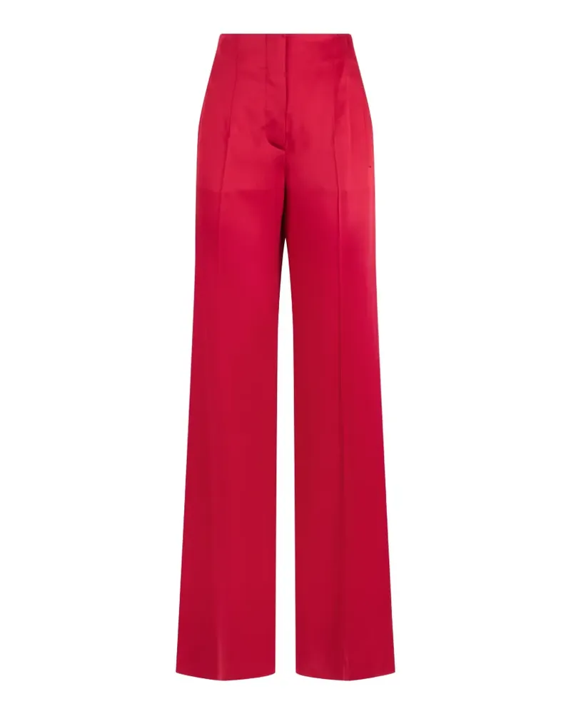 Alberta Ferretti Klassische Palazzohose - Rot Rot