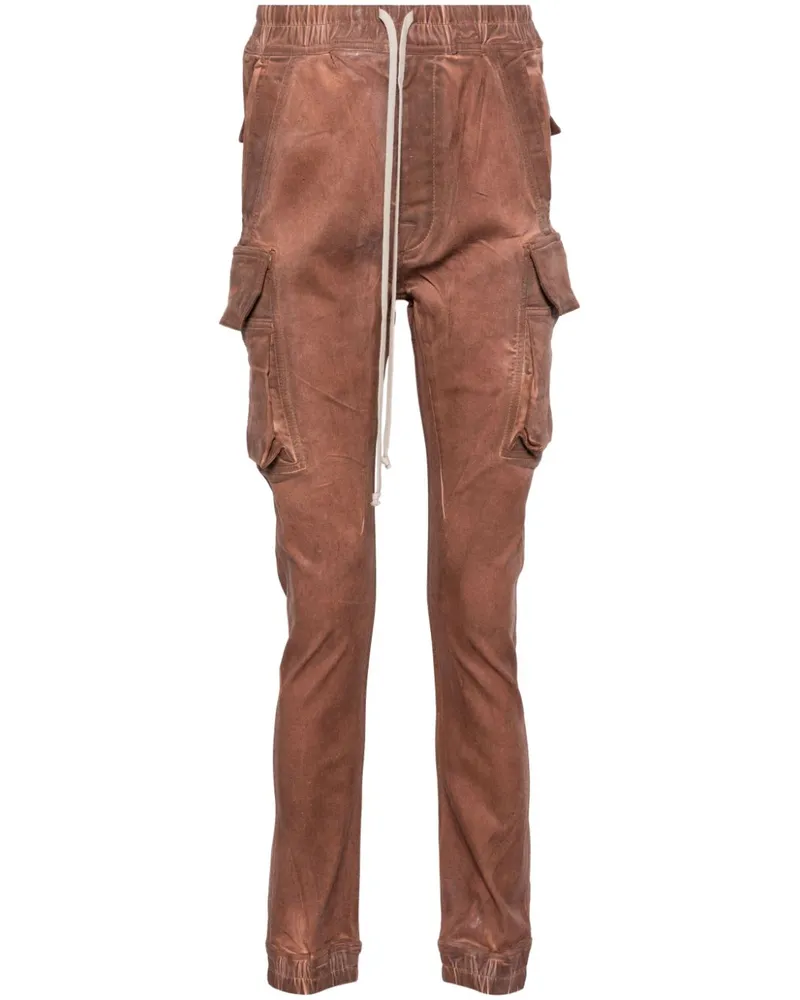 DRKSHDW by Rick Owens MASTODON CUT Cargo-Jeans - Nude Nude