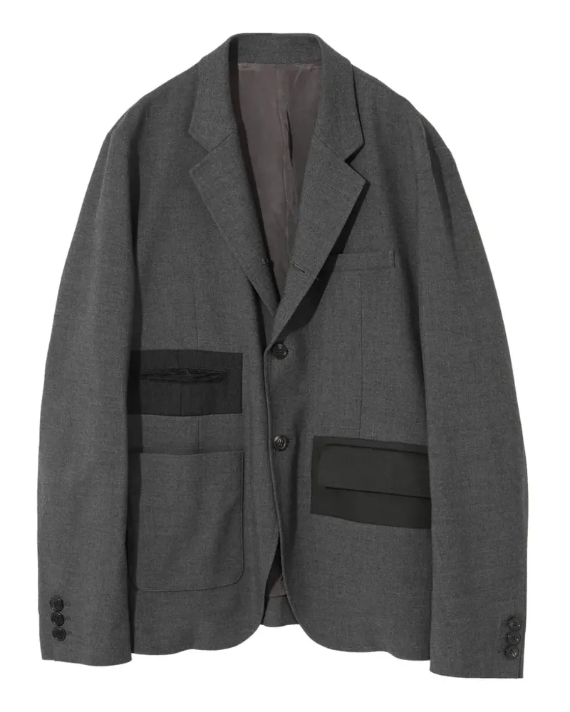 Undercover Blazer mit ausgefransten Details - Grau Grau