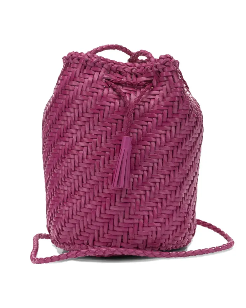 Dragon Diffusion Pompom Double Jump shoulder bag - Rosa Rosa
