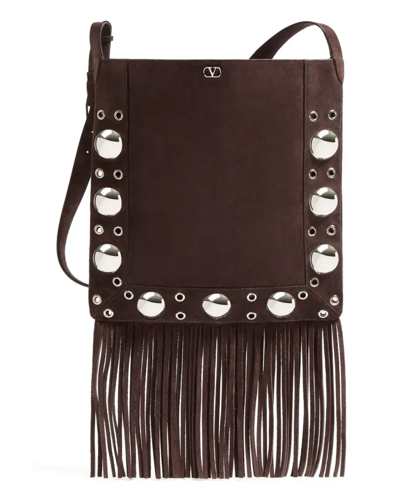 Valentino Garavani Nelcôte Schultertasche - Braun Braun