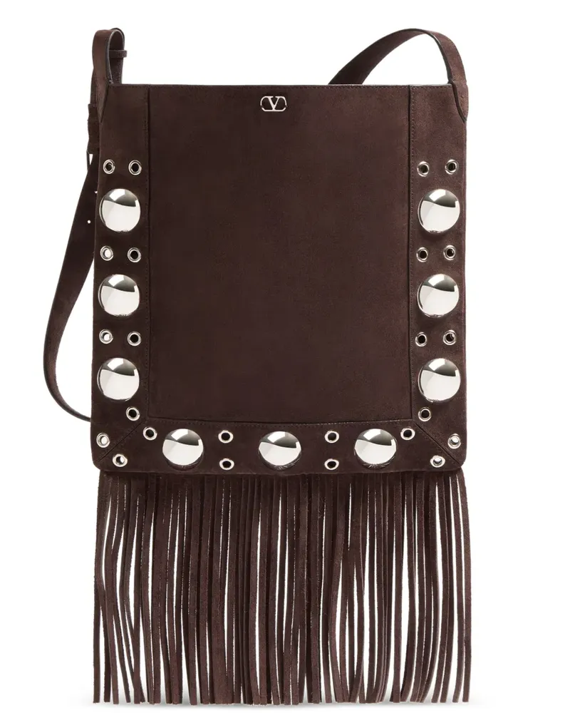 Valentino Garavani Nelcôte Schultertasche - Braun Braun