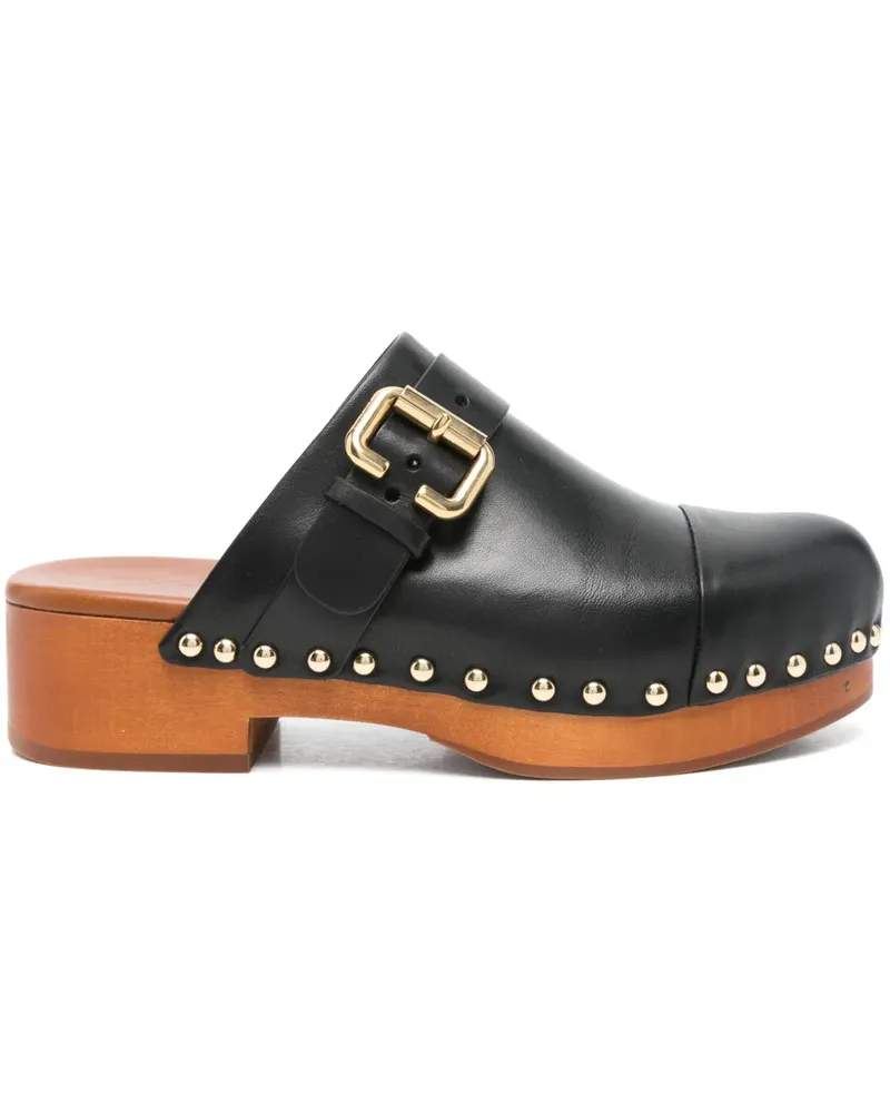 Chloé Jeanette Mules 40mm - Schwarz Schwarz