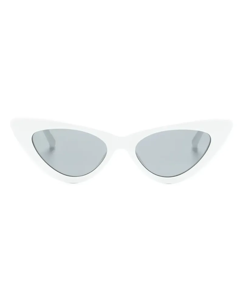 ATTICO Dora Cat-Eye-Sonnenbrille - Weiß Weiß
