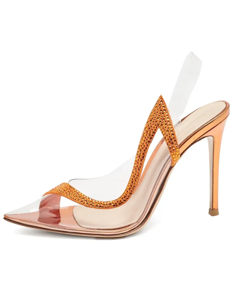 Gianvito Rossi Pre-owned Hortensia Pumps 105mm - Orange Orange