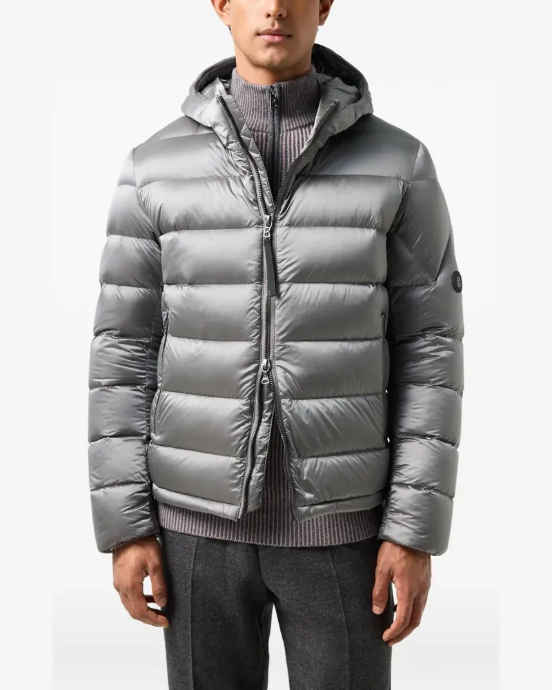 Bogner Hugh hooded down jacket - Grau Grau