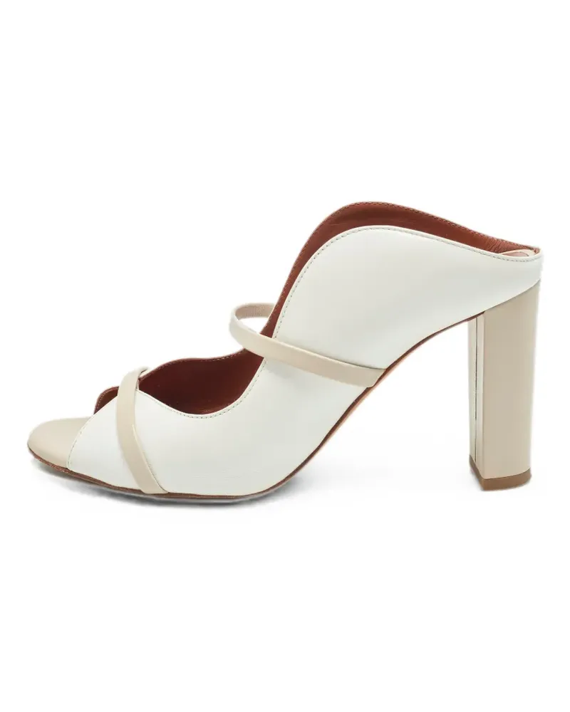 Malone Souliers Norah leather mules - Weiß Weiß