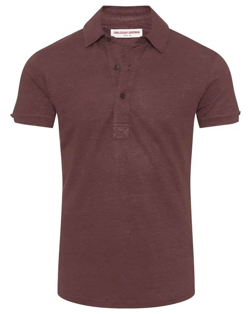 Orlebar Brown Sebastian Poloshirt - Rot Rot