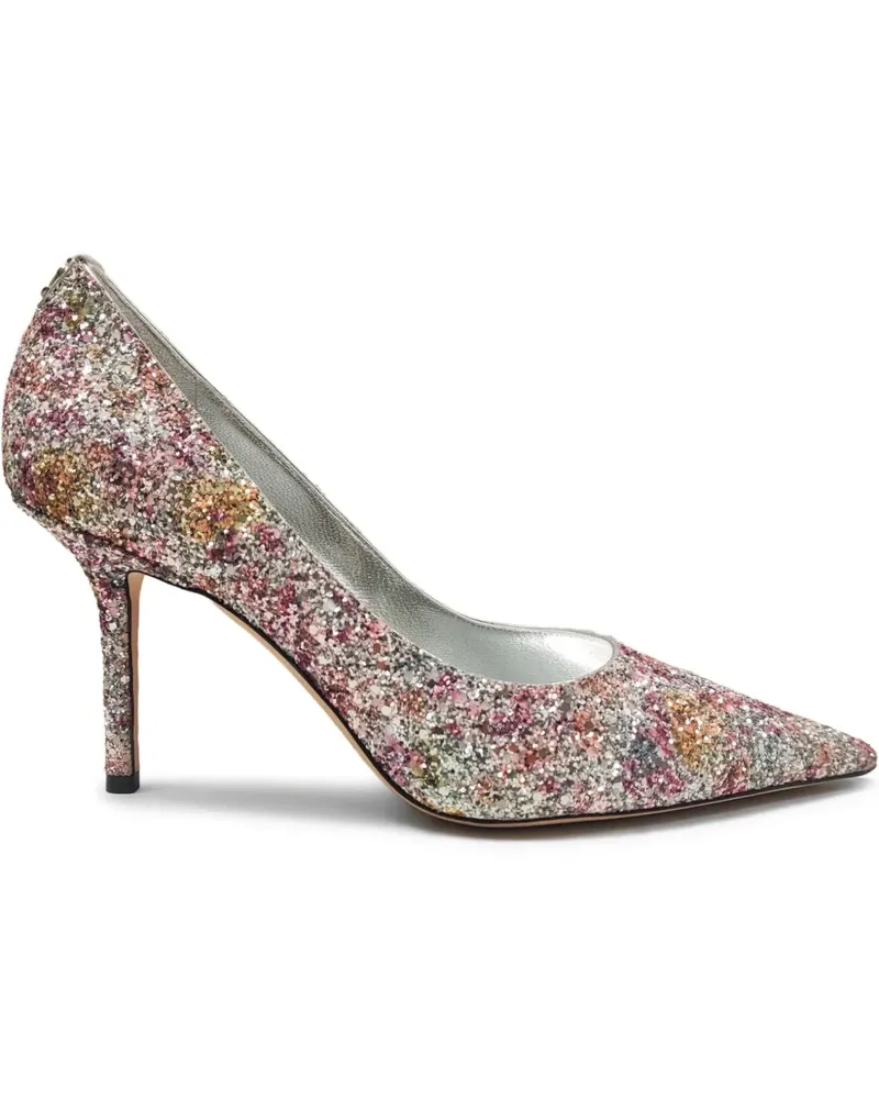 Jimmy Choo Spitze Pumps mit Glitter-Detail - Rosa Rosa