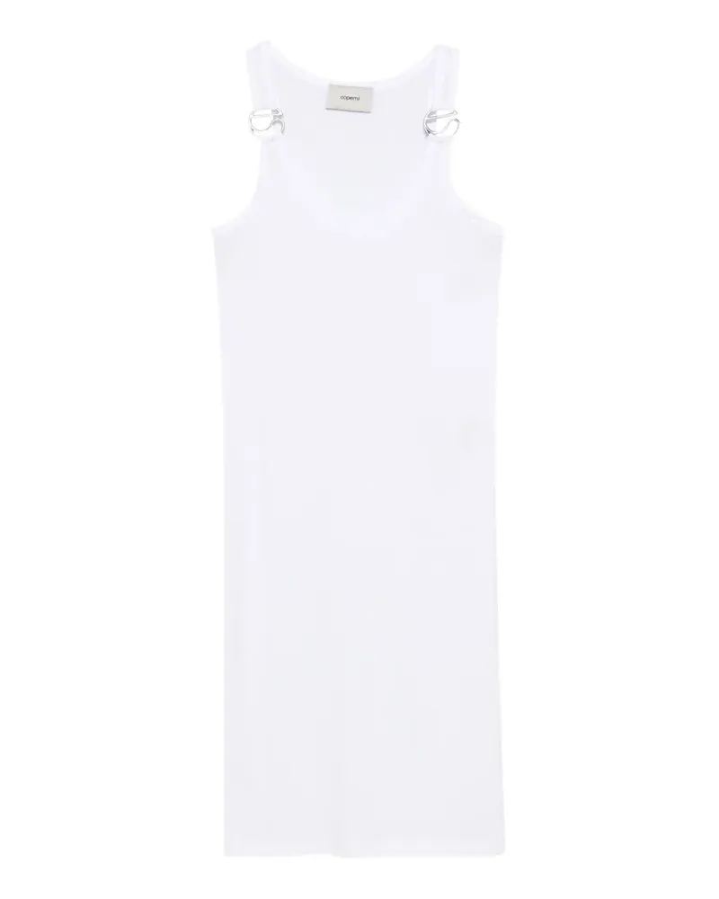 COPERNI logo sleeveless mini dress - Weiß Weiß