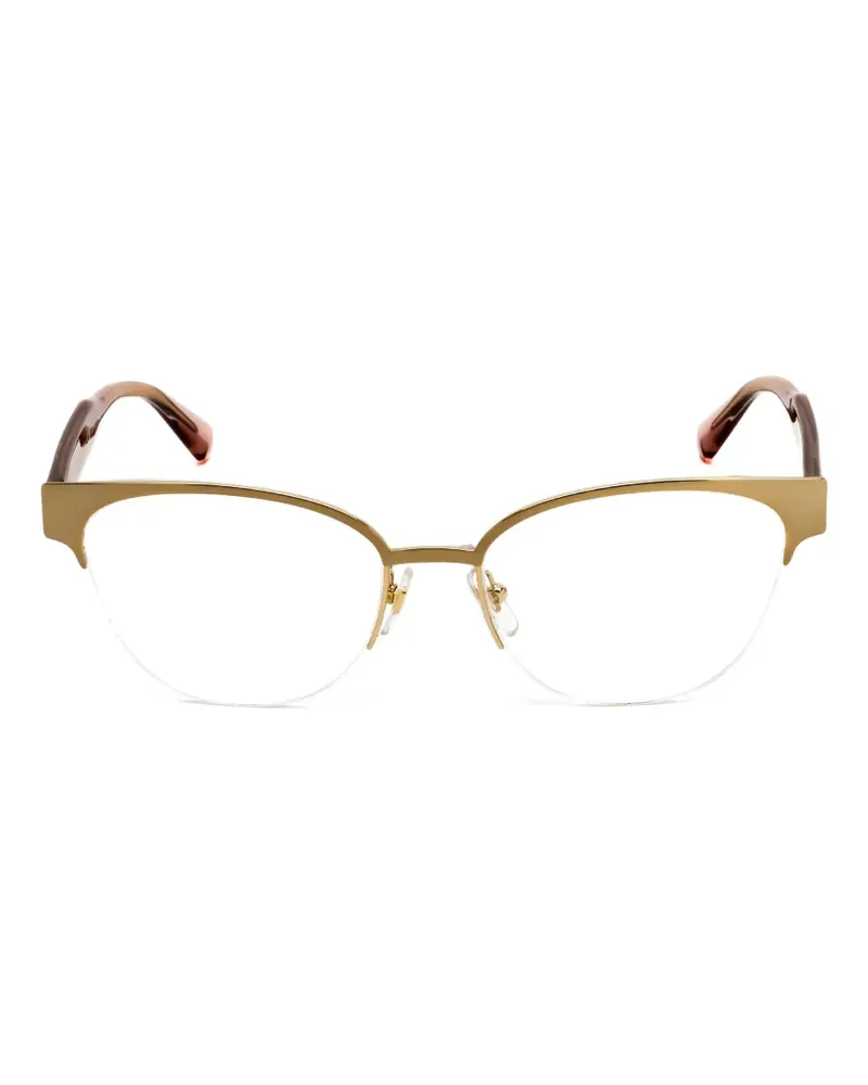 Versace Cat-Eye-Brille - Gold Gold