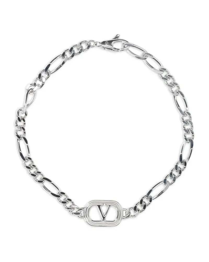 Valentino Garavani Ovalette Kettenarmband - Silber Silber