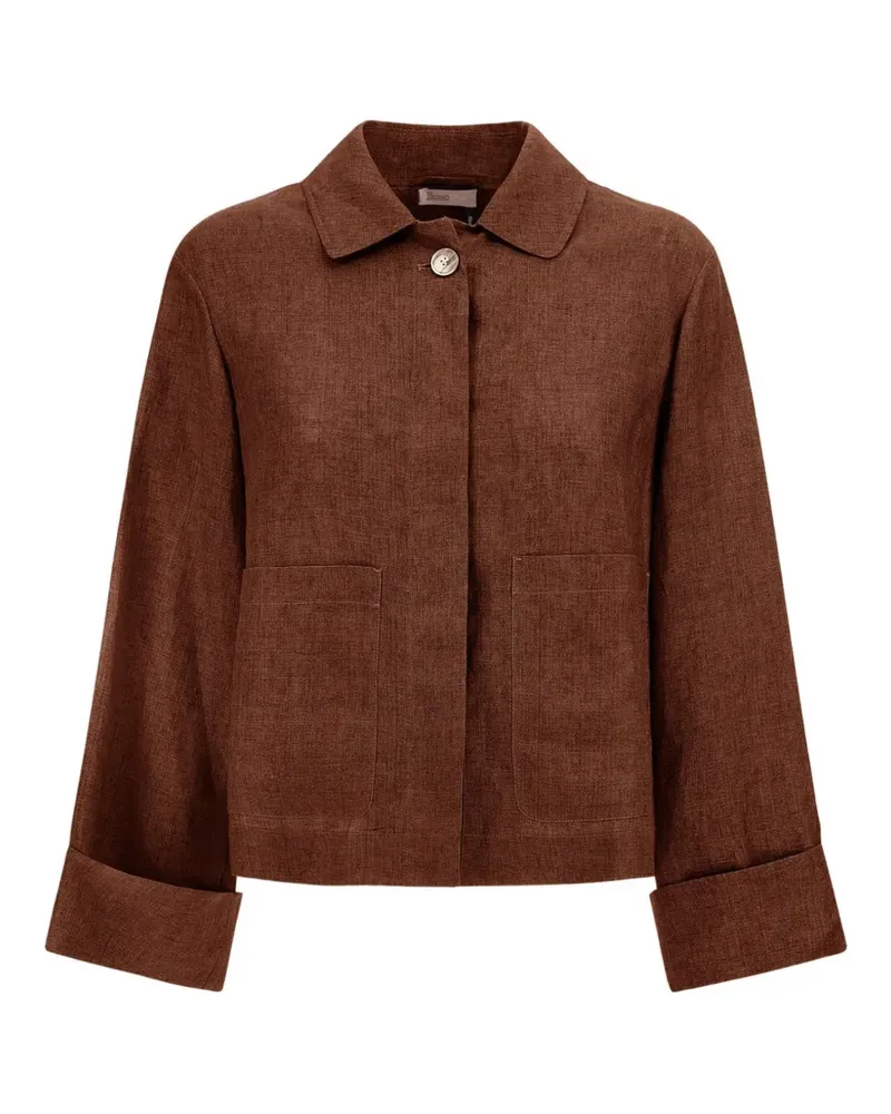 Herno Resort linen jacket - Braun Braun