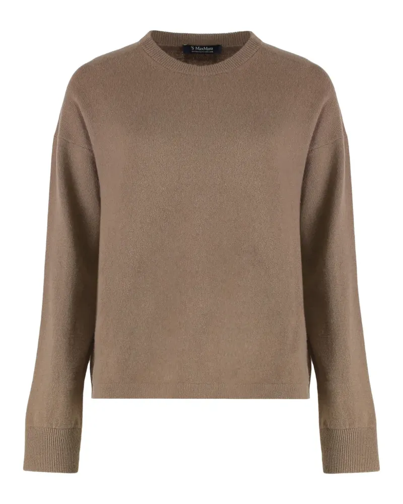 Max Mara Max Mara dropped-shoulder sweater - Braun Braun