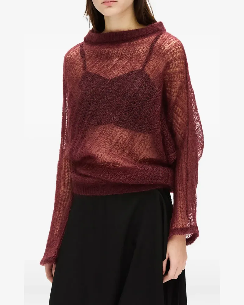 Ann Demeulemeester Christabel Pullover - Rot Rot