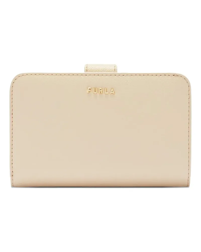 Furla medium Classic Compact leather wallet - Nude Nude