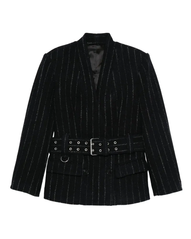Isabel Marant Blazer mit Nadelstreifen - Blau Blau