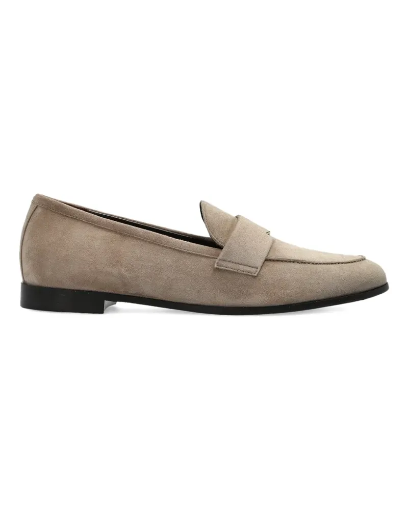 Max Mara Loafer mit Einsätzen - Nude Nude