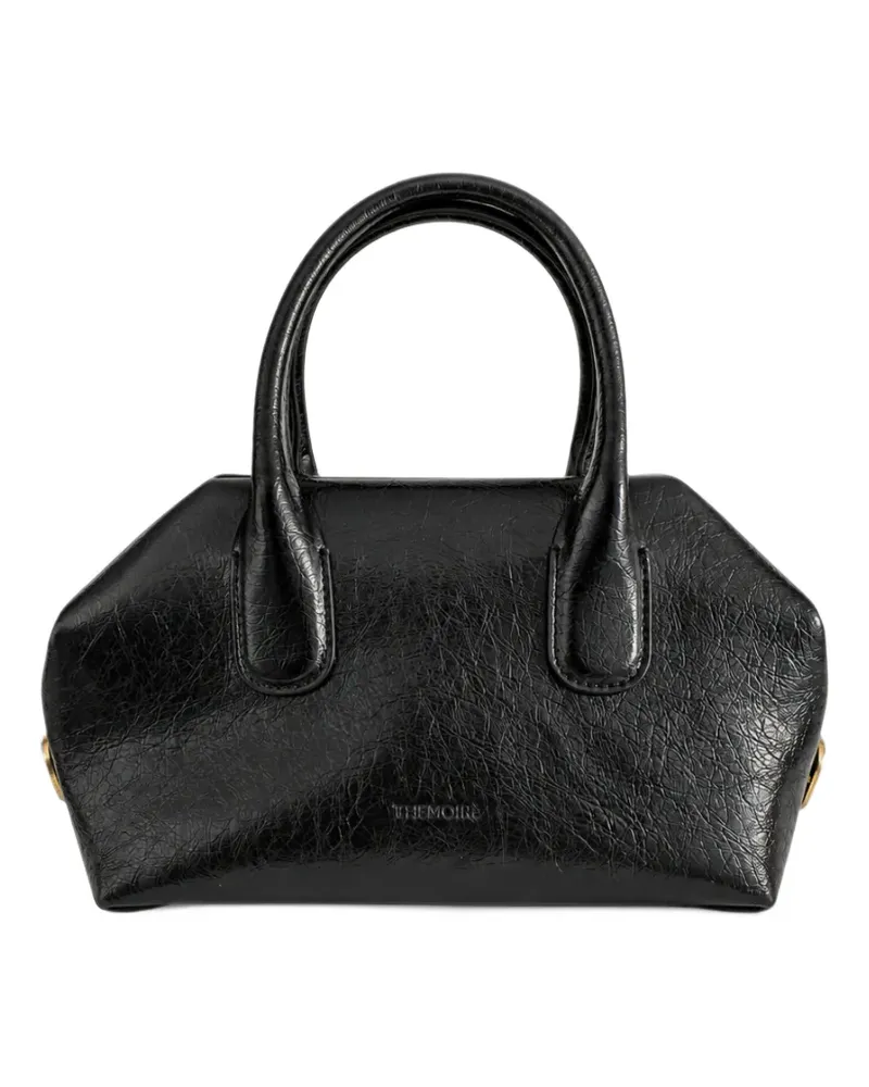 THEMOIRÈ Kleine Schultertasche in Metallic-Optik - Schwarz Schwarz
