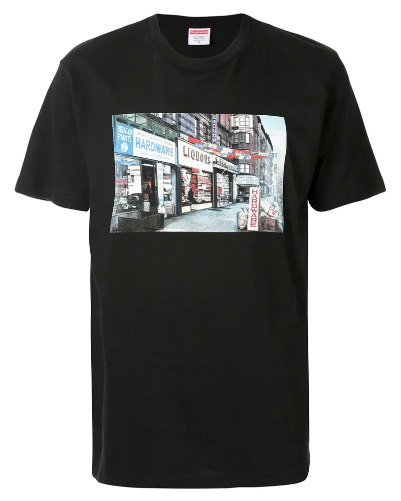 Supreme Being T-Shirt mit "Hardware"-Print - Schwarz Schwarz