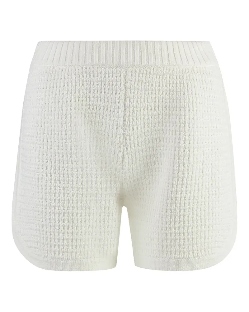 ST. JOHN Gestrickte Shorts - Weiß Weiß
