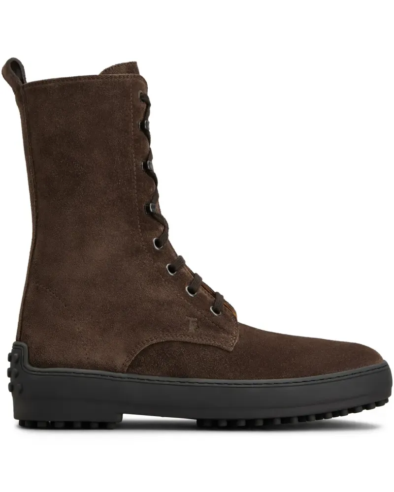 TOD'S Chelsea-Boots aus Wildleder - Braun Braun