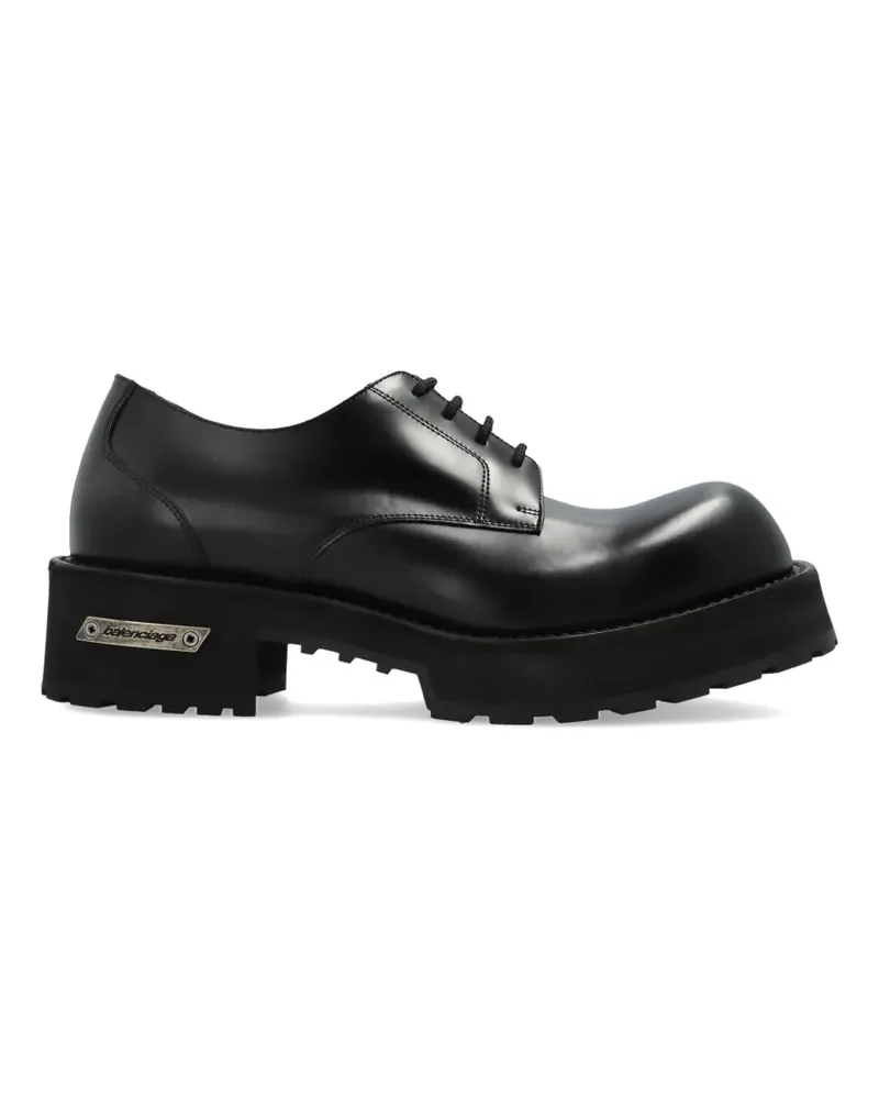 Balenciaga Sneakers mit Schnürung - Schwarz Schwarz
