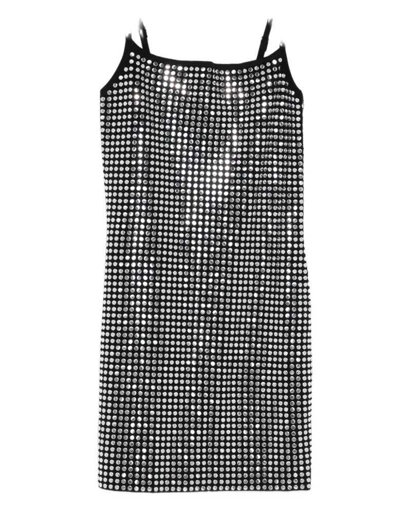 Michael Kors tacks-embellished mini dress - Schwarz Schwarz