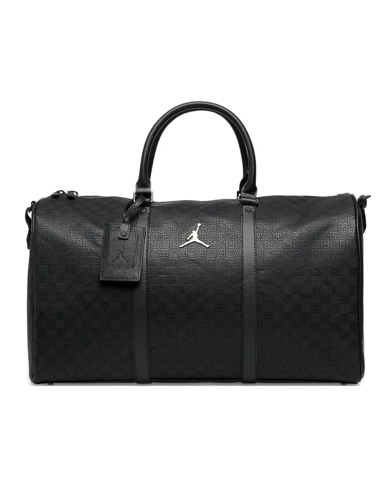 Jordan Reisetasche mit Monogramm-Prägung - Schwarz Schwarz