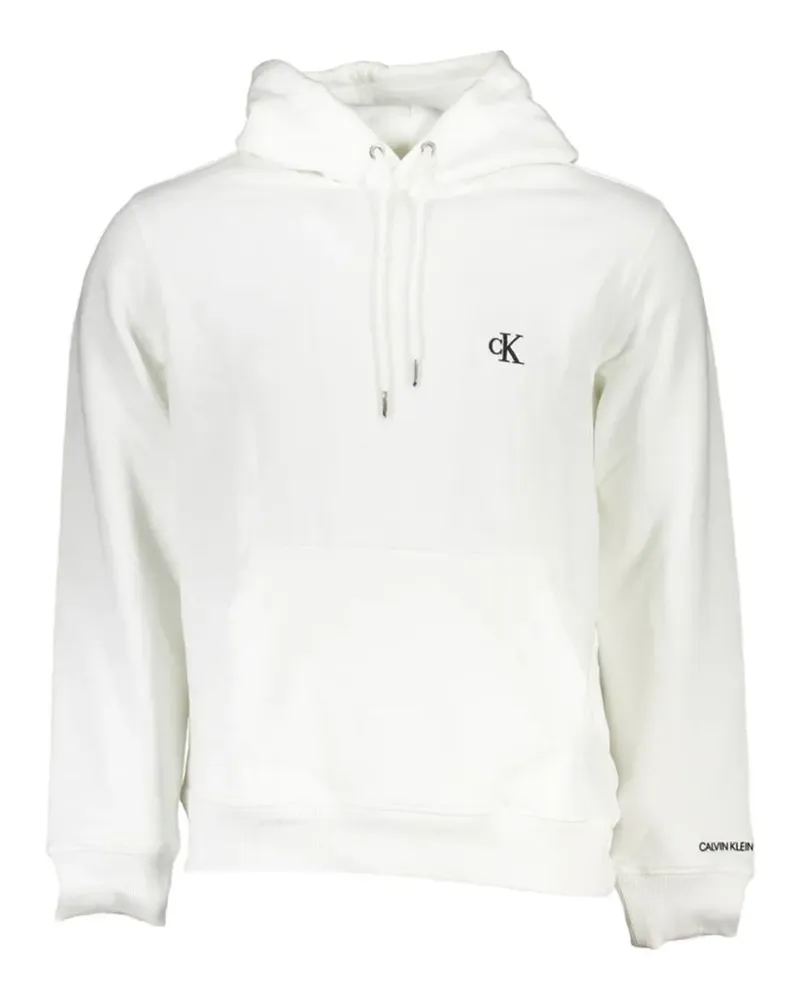 Calvin Klein logo-print hoodie - Weiß Weiß
