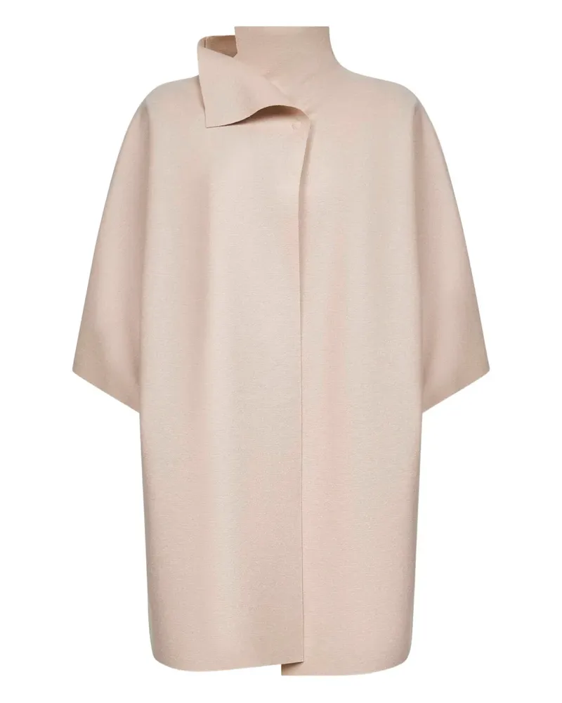 Harris Wharf London Mantel mit asymmetrischem Ausschnitt - Nude Nude