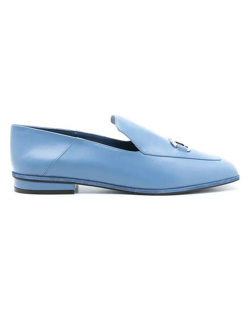 Ferragamo Loafer mit eckiger Kappe - Schwarz Schwarz
