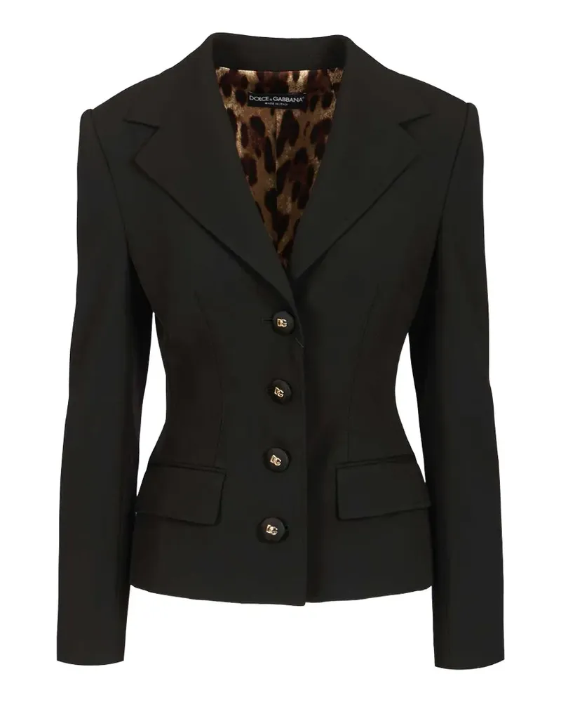 Dolce & Gabbana button jacket - Schwarz Schwarz