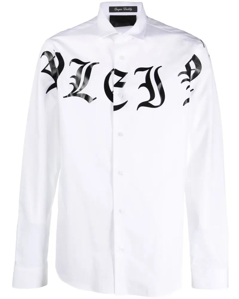 Philipp Plein Sugar Daddy Hemd - Weiß Weiß
