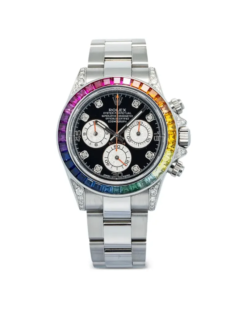 Rolex Daytona Rainbow 40mm watches - Schwarz Schwarz