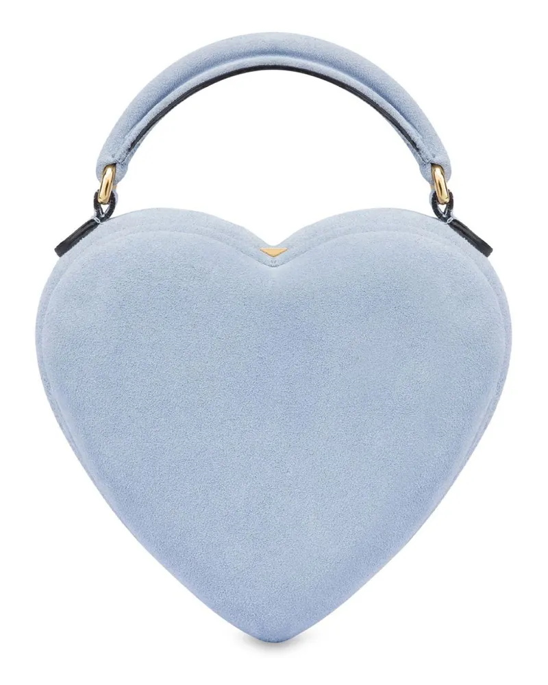 Moschino Tasche in Herzform - Blau Blau