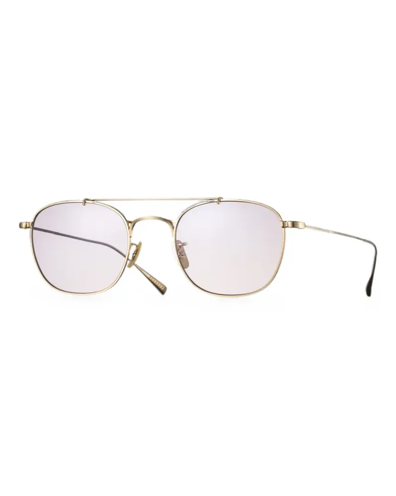 EYEVAN 7285 Dazzling pilot-frame sunglasses - Gold Gold