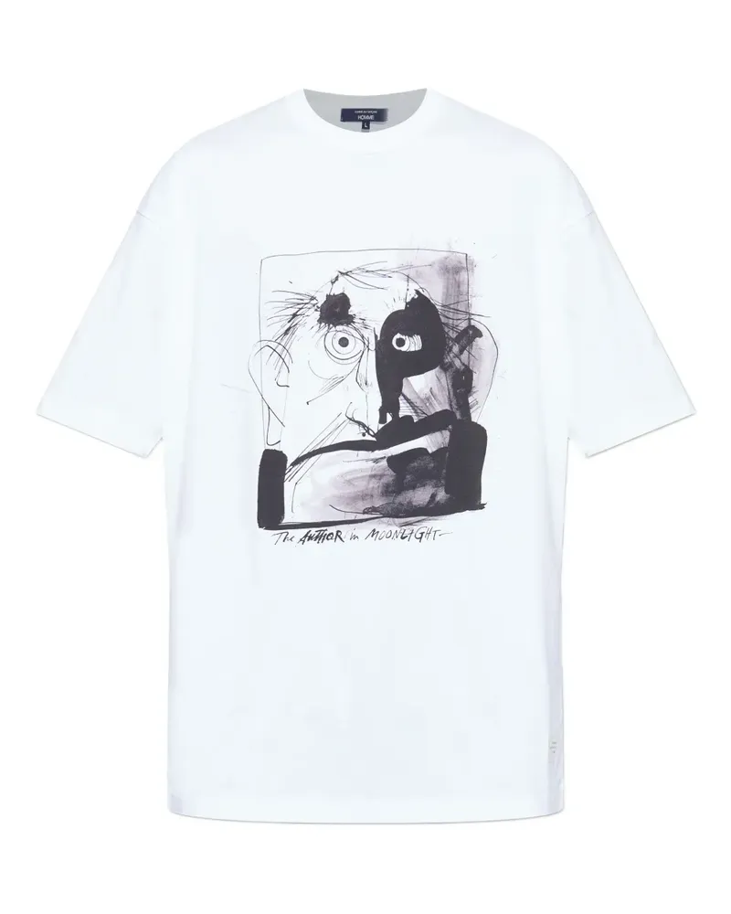 Comme des Garçons graphic-print T-shirt - Weiß Weiß
