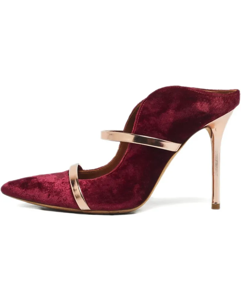 Malone Souliers velvet pumps - Rot Rot