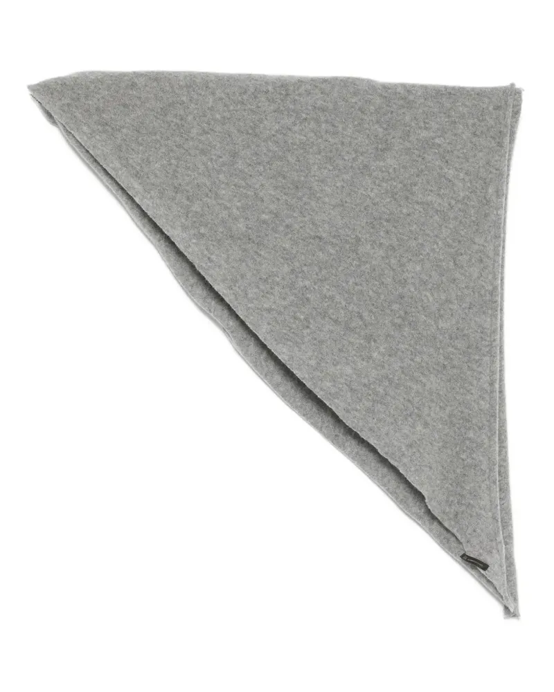 Faliero Sarti Dreieckiger Schal - Grau Grau