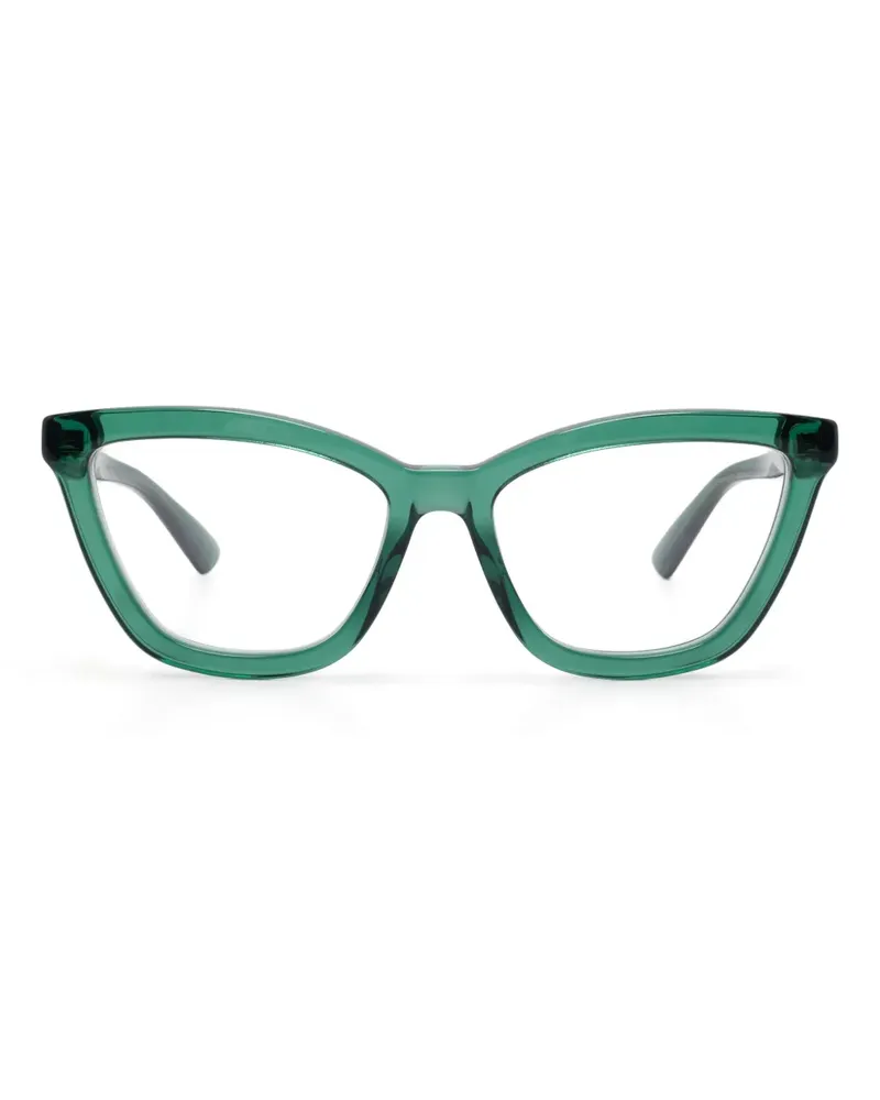 Gucci Brille im Butterfly-Design - Grün Grün