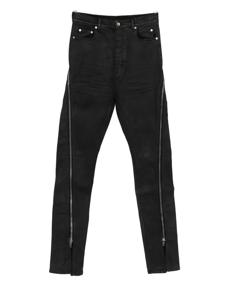 DRKSHDW by Rick Owens Bolan Banana Jeans mit Reißverschluss - Schwarz Schwarz