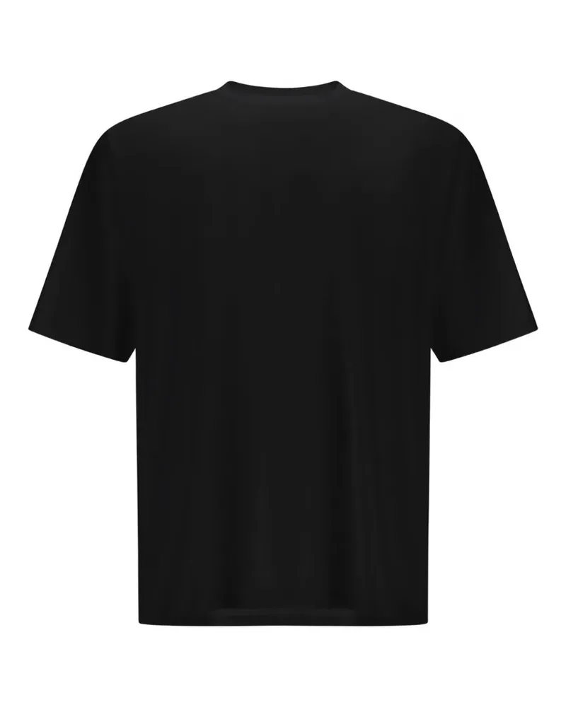 Herno stretch scuba T-shirt - Schwarz Schwarz
