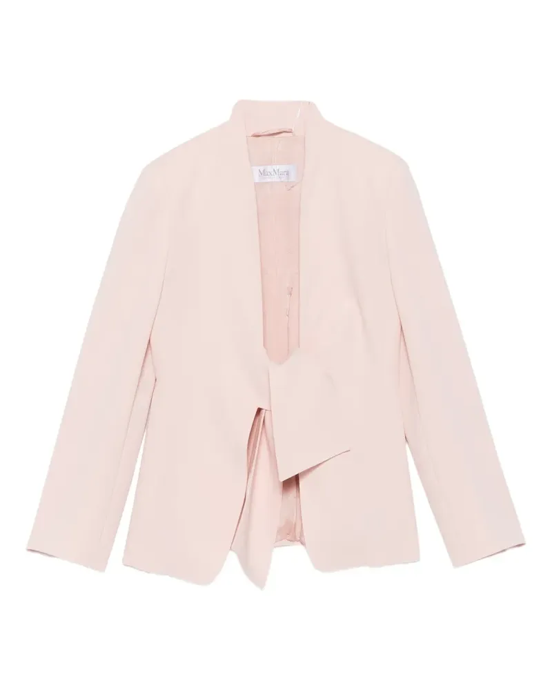 Max Mara Jacke mit Schnürung - Rosa Rosa