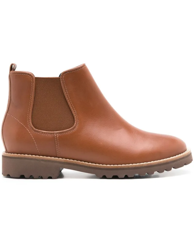 Sarah Chofakian Klassische Chelsea-Boots - Braun Braun