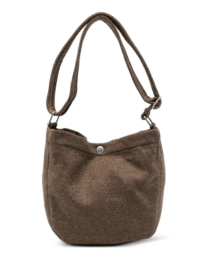 A.P.C. Kleine Journal Schultertasche - Braun Braun