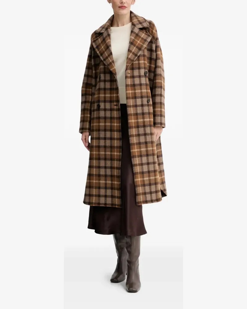 Marc O'Polo double-breasted coat - Braun Braun