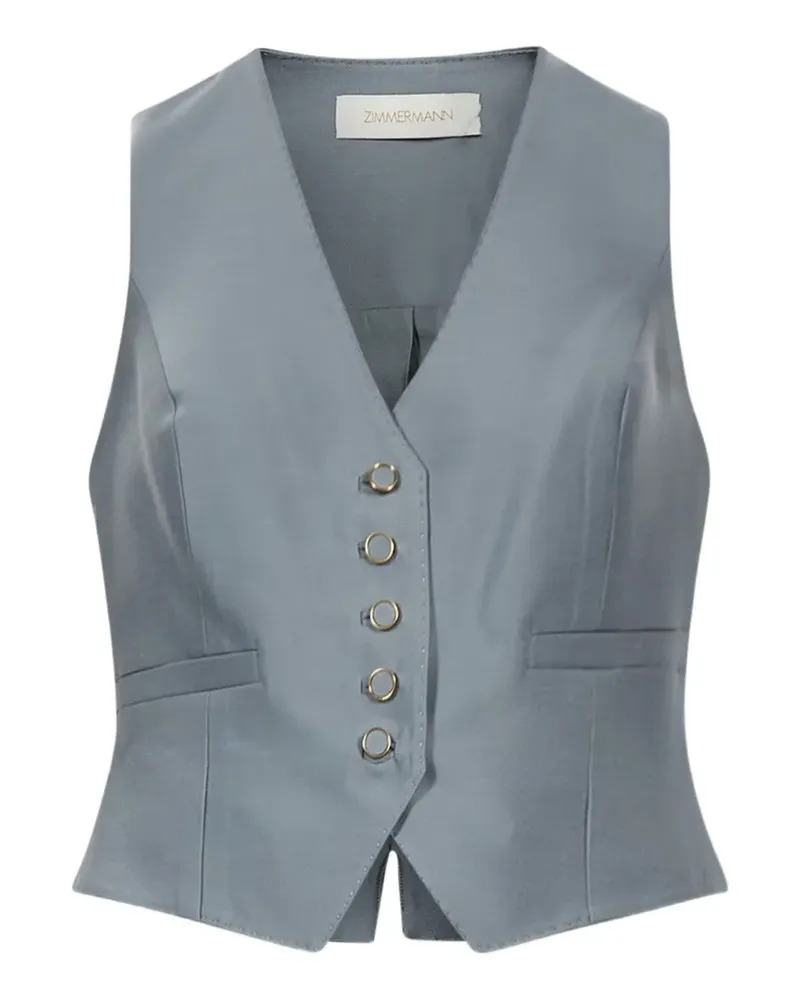 Zimmermann Valiant button-up waistcoat - Grau Grau