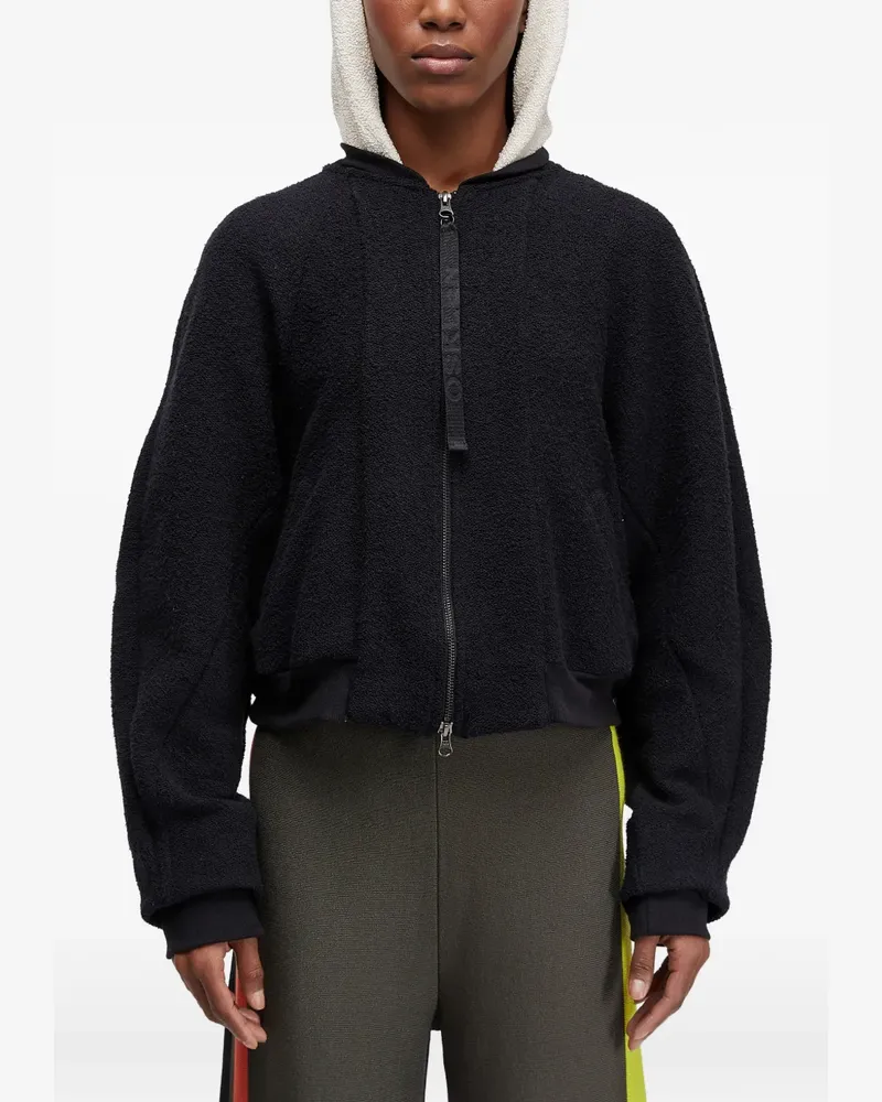 Osklen Kapuzenjacke mit Reißverschluss - Schwarz Schwarz